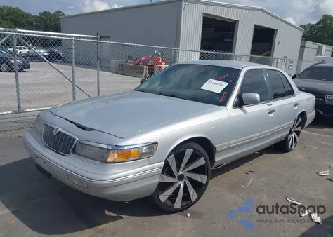 1997 Mercury Grand Marquis Ls from USA, damaged, VIN 2MELM75WXVX627576